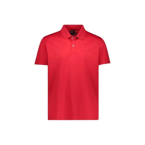 Paul & Shark Yachting Polo Shirt Men's Red