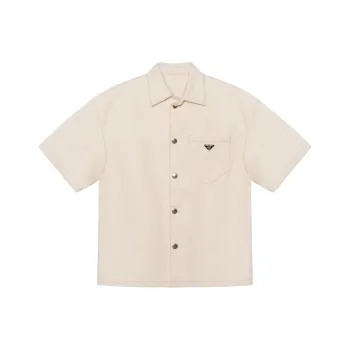 PRADA Shirts Men Ecru