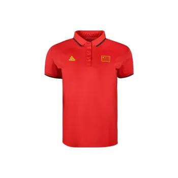PEAK Comprehensive Sports Series Polo Shirts Men Red