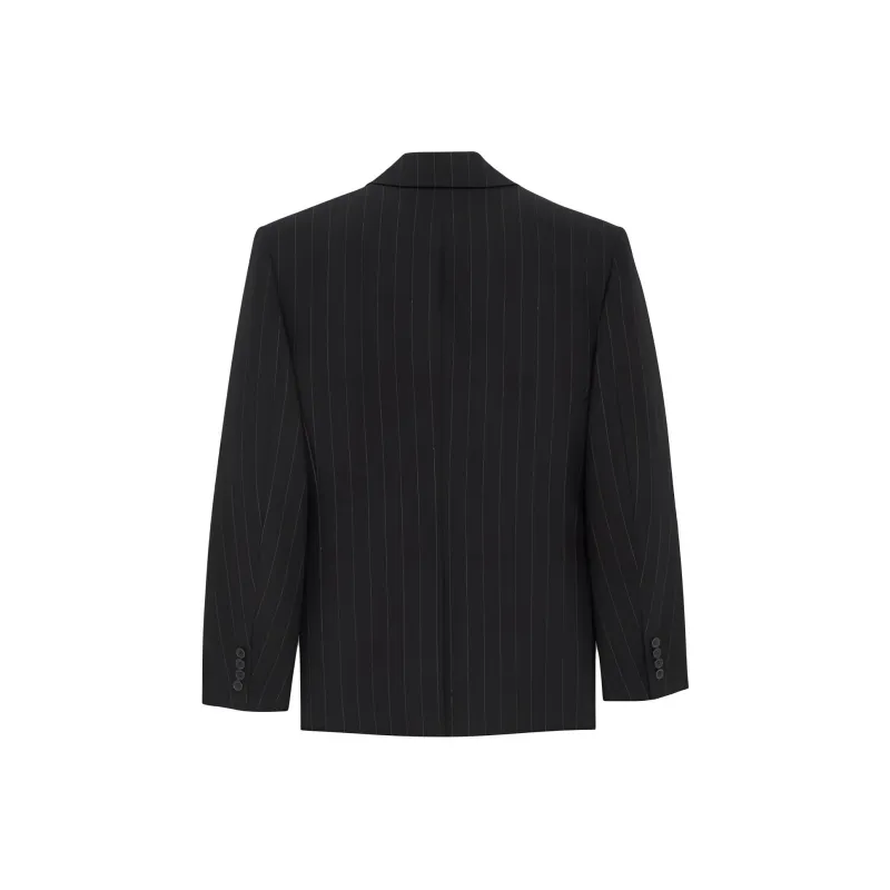 SAINT LAURENT Double breasted Wool Blazer-1