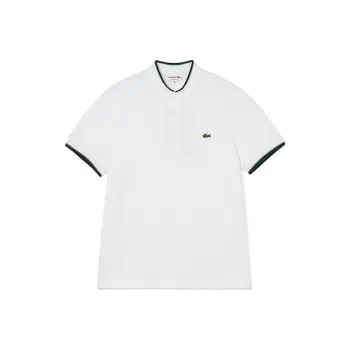 LACOSTE Polo Shirts Men White