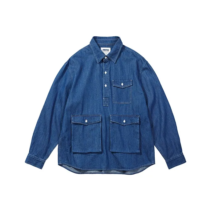 Prth Promethean Shirts Unisex Medium Blue-0