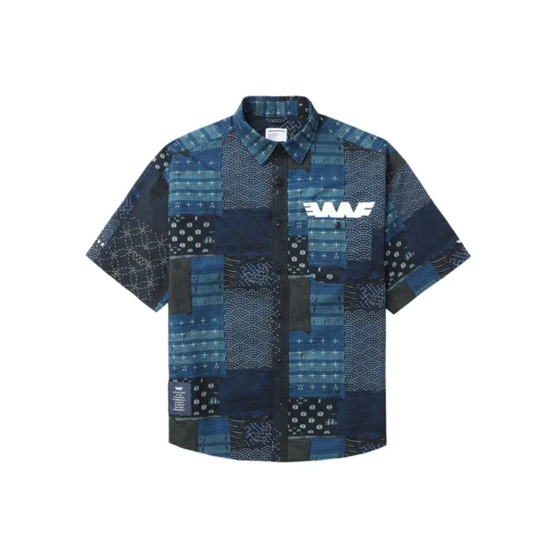 Fingercrox Shirt Men's Blue Black-0