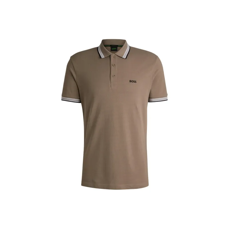 HUGO BOSS Logo embroidered Polo Shirt-0
