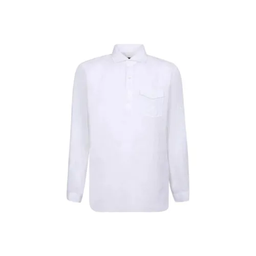 LARDINI Linen Long sleeve Shirt