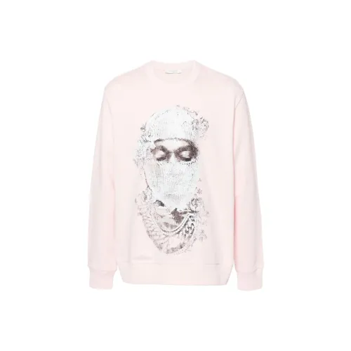IH NOM UH NIT Mask And Roses Cotton Sweatshirt