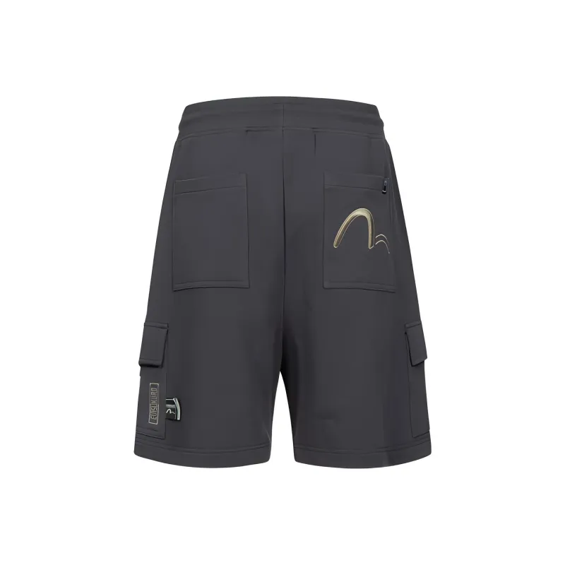 EVISU Cargo Shorts Men's Dark Gray-1