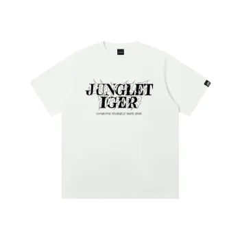 JUNGLE TIGER T-Shirt Unisex Black White Gray
