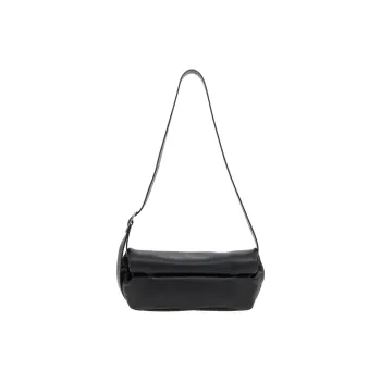 JIL SANDER Polyvinyl Chloride Shoulder Bag Trumpets Women's Black