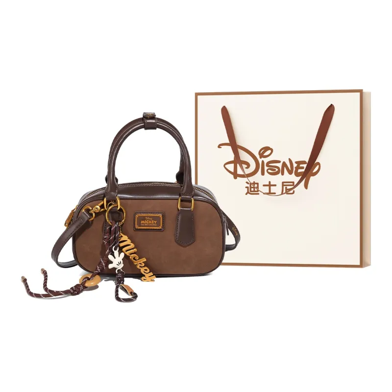 Disney PU One Shoulder Handbag Regular Women's Coffee-10
