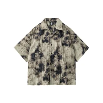 XINYINSU Short Sleeved Shirt Unisex Green