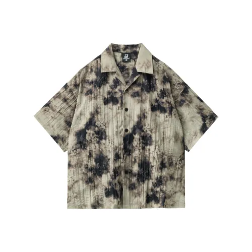 XINYINSU Short Sleeved Shirt Unisex Green