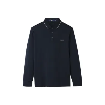 HLA Long Sleeved Polo Shirt Men's