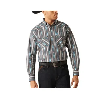 ARIAT Shirts Men Gray