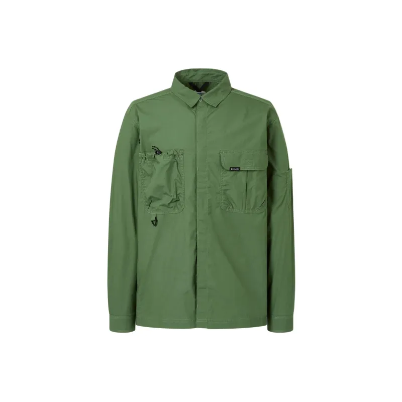 Columbia Shirt Men's Army Green-0
