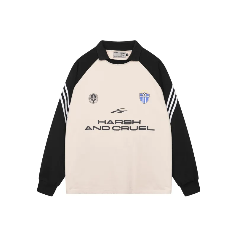 HARSH AND CRUEL Soccer Sports Structure Polo Shirts Unisex-0