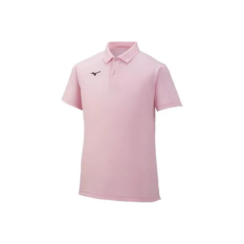 Mizuno Polo Shirt Unisex Light Pink