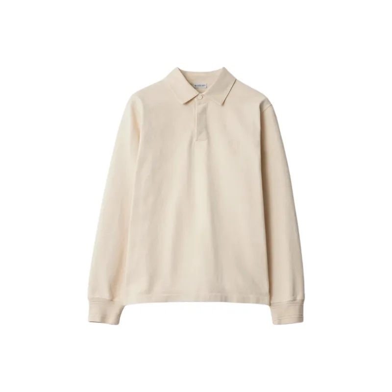 Burberry Cotton Long sleeve Polo Shirt-0