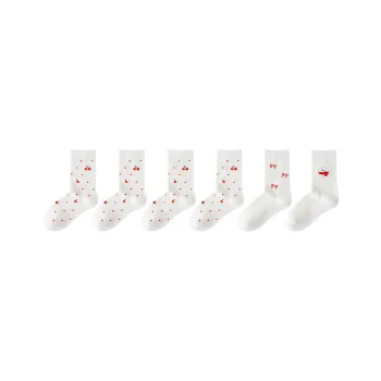 Cotton Gene Mid Calf Socks Women's Combo Set