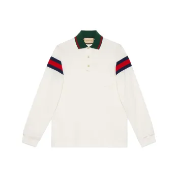GUCCI Polo Shirt Men's Multicolor