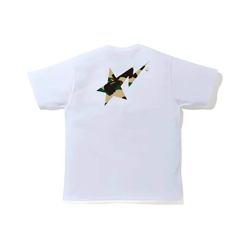 Bape 1st Camo Bapesta Logo Tee-7