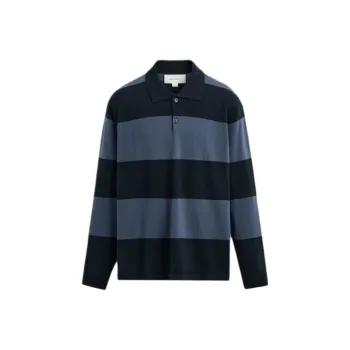 ZARA Polo Shirt Men's Dark Blue