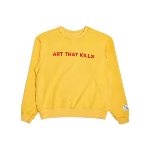 Gallery Dept. Sweatshirts Unisex Yellow