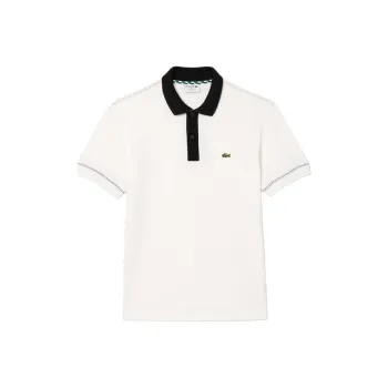 LACOSTE Polo Shirts Men White