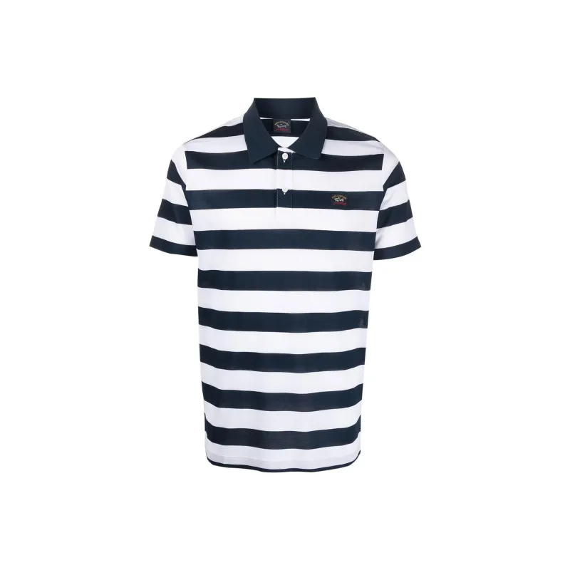 Paul & Shark Stripe pattern Polo Shirt-0