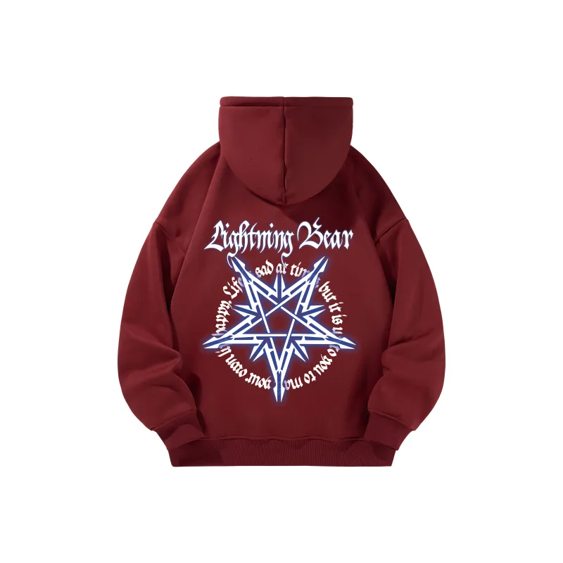 LIGHTNING BEAR Sweatshirts Unisex-12