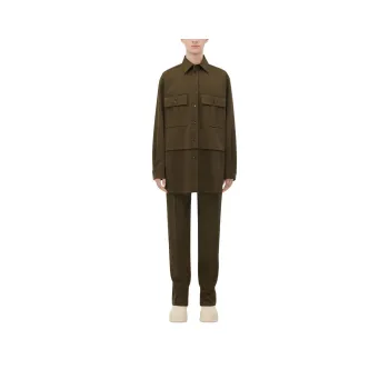 Bottega Veneta Double Layer Buttoned Shirt