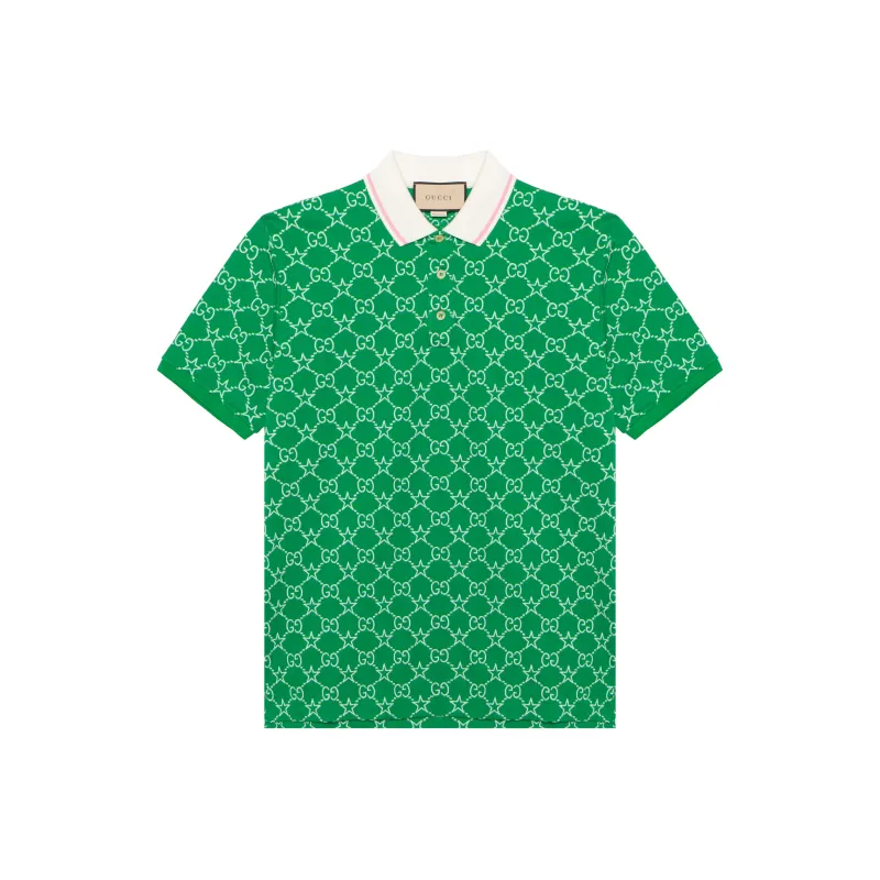 GUCCI FW22 Polo Shirt Men's Green-0