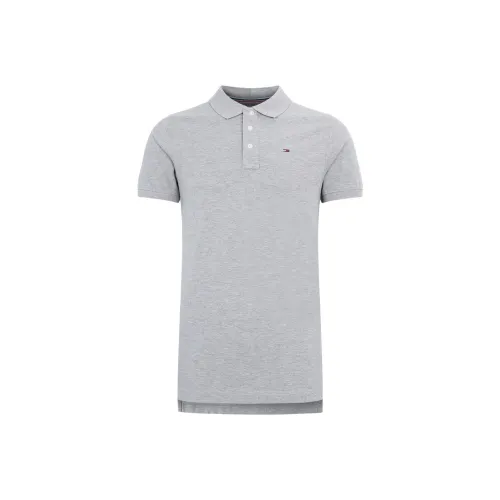 Tommy Hilfiger Polo Shirt Men's Ore Gray