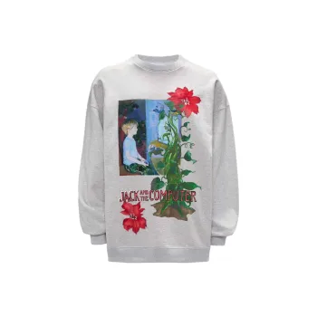 JW Anderson Graphic Printed Drop Shoulder Sweatshirt
