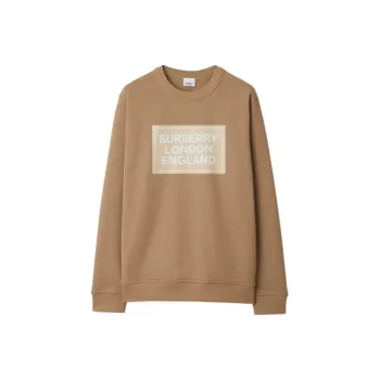 Burberry Fawson Logo Print Crew Sweater