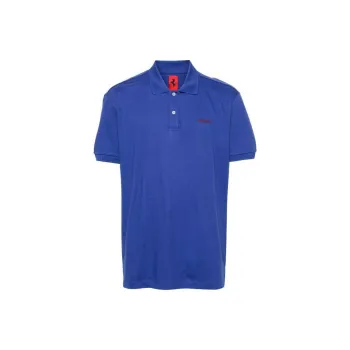 Ferrari Polo Shirts Men Blue