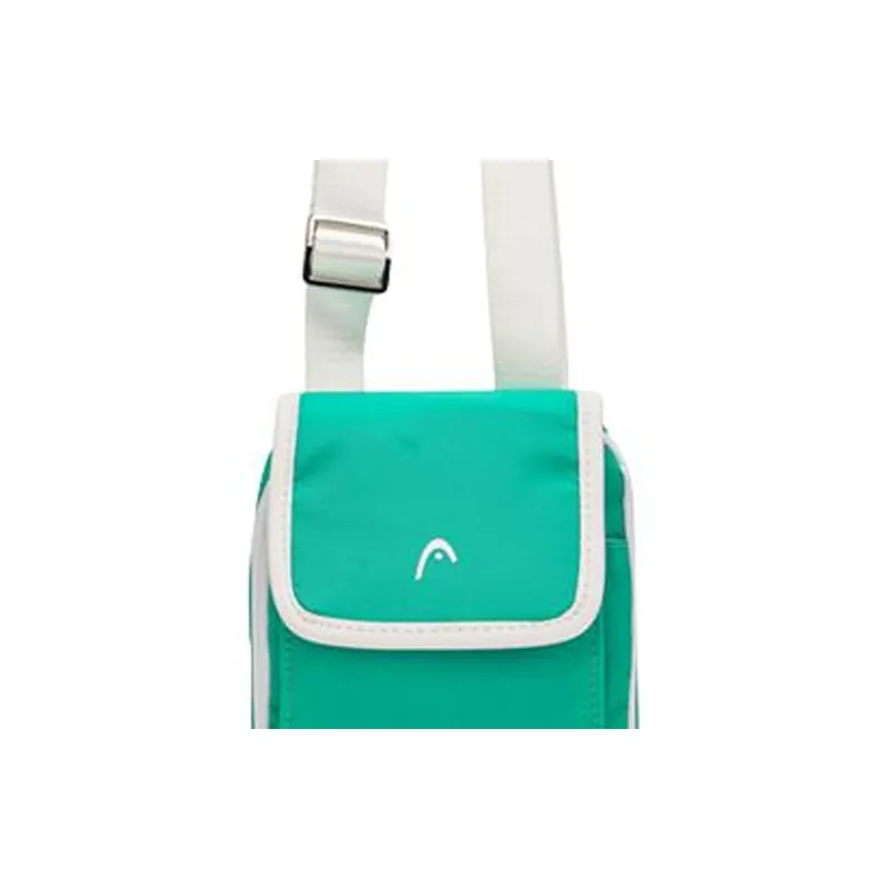 HEAD Fabric One Shoulder Crossbody Cell Phone Pouch Small Size Women's Green-3