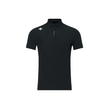 DESCENTE TRAINING Short Sleeve Polo Shirts Men's