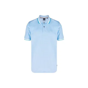 HUGO BOSS SS23 Polo Shirt Men's Sky Blue
