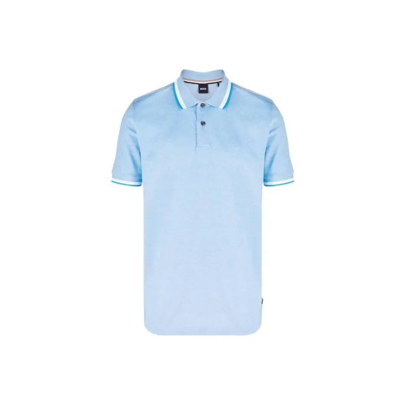 HUGO BOSS SS23 Polo Shirt Men's Sky Blue-0