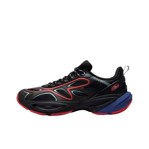 Ducati X FILA FUSION BUZZARD II X DUCATI Meteorite Shoes 2nd Generation Casual Shoes Men Low Top Black Red