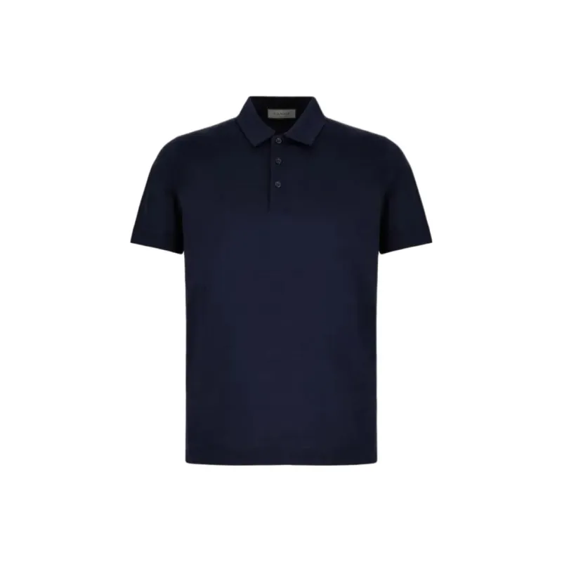 CANALI Polo Shirt Men's Dark Blue-0