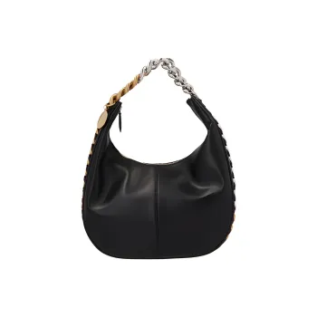 Stella McCartney Frayme Zipit Small Shoulder Bag