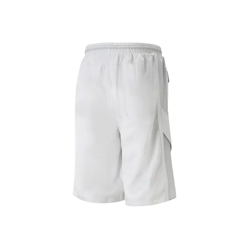 PUMA Logo Patch Drawstring Shorts-1