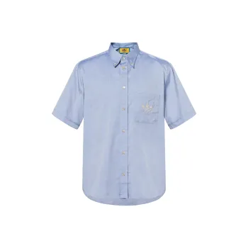 GUCCI X Adidas Oxford Cotton Shirt