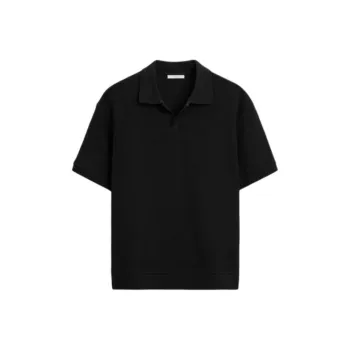 ZARA Polo Shirts Men Black