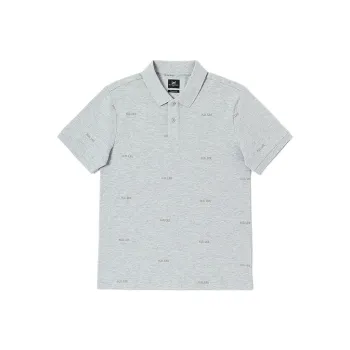 Lee Polo Shirts Men Heather Gray