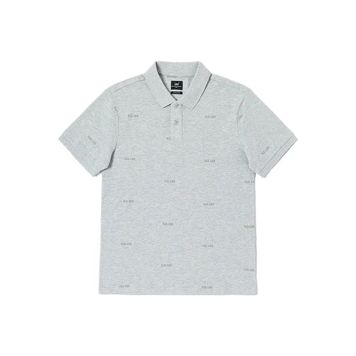 Lee Polo Shirts Men Heather Gray-0