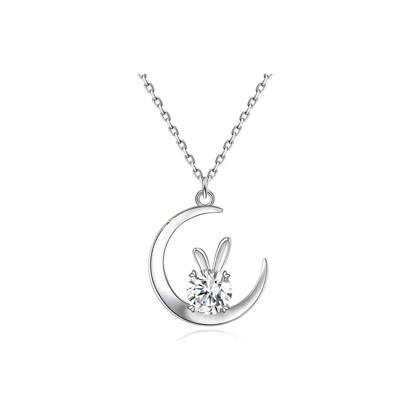 LONGFENG JEWEL 925 Sterling Silver Necklaces Women's-0