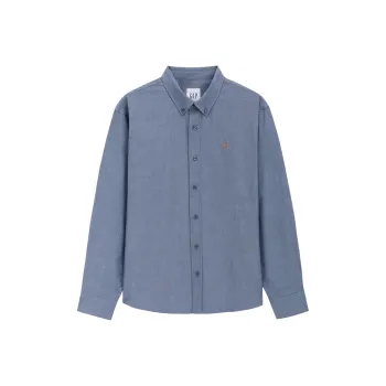 GAP Shirts Men Washed Blue